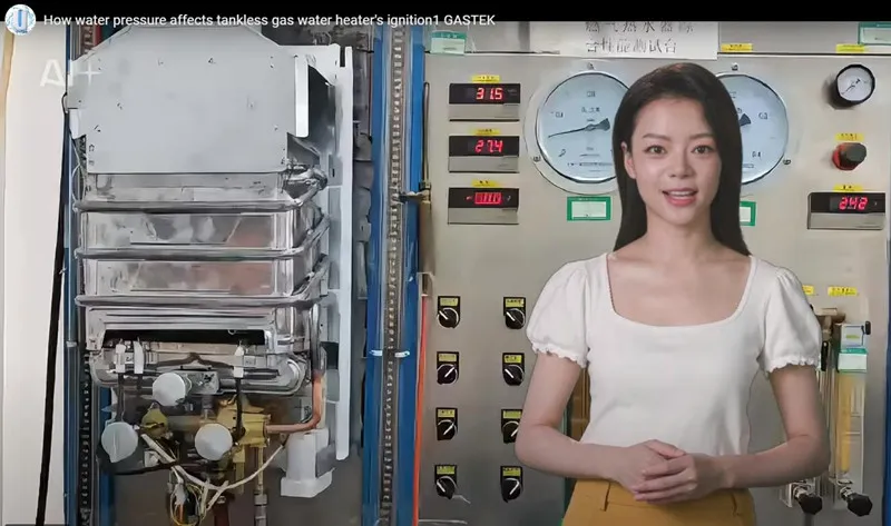 Miten vedenpaine vaikuttaa säiliöttömän kaasulämmittimen syttymiseen?